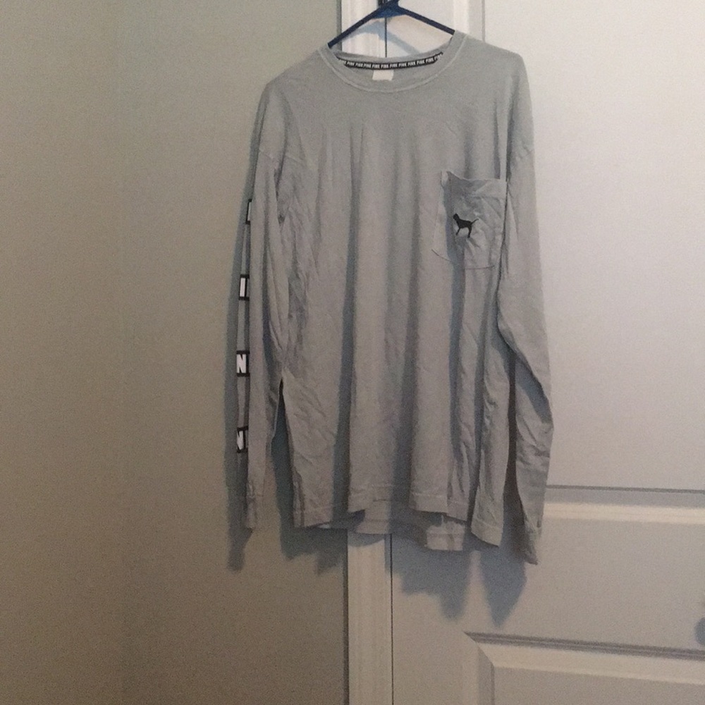 long sleeve PINK tee